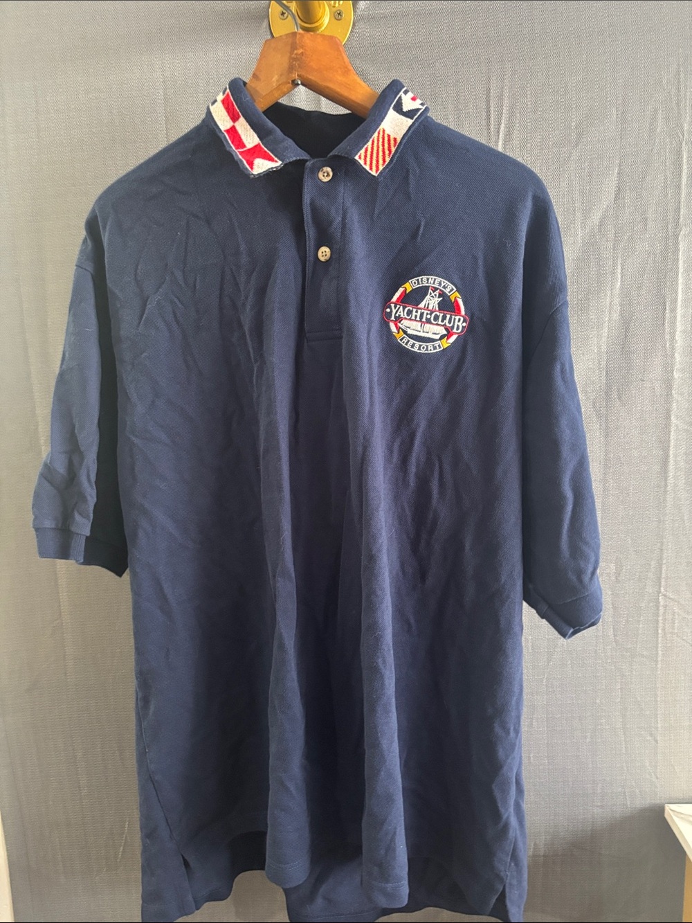 Men’s XL Disney Yacht Club Resort Polo